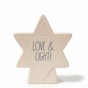 RAE DUNN Hanukka Ceramic Star
